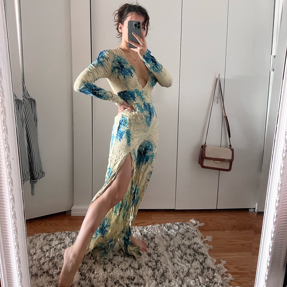 Asos Design Unique Jumpsuit Dress